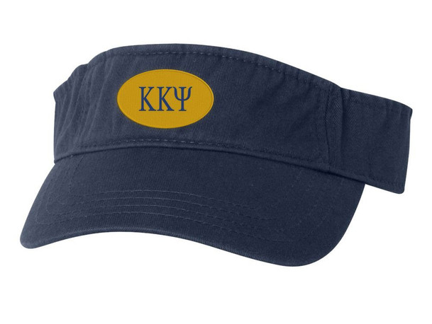 Kappa Kappa Psi Greek Oval Heavy Visor