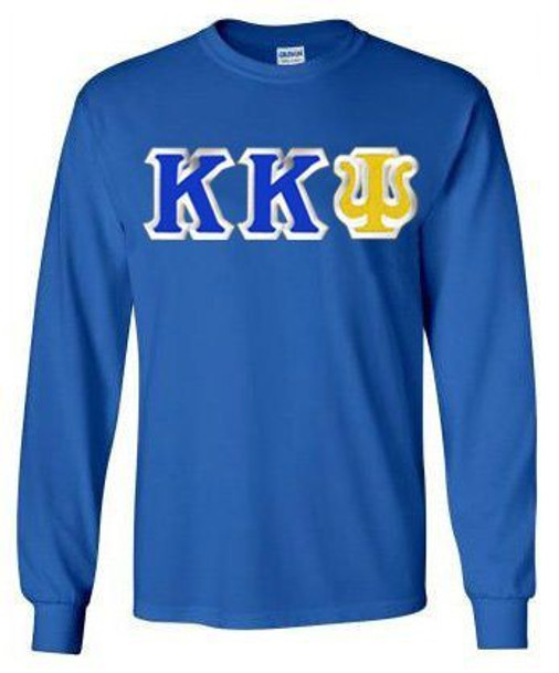 Kappa Kappa Psi Custom Twill Long Sleeve T-Shirt
