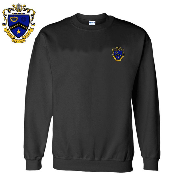  DISCOUNT-Kappa Kappa Psi World Famous Crest - Shield Crewneck Sweatshirt - Best Value 