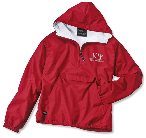 Kappa Psi Greek Letter Anoraks