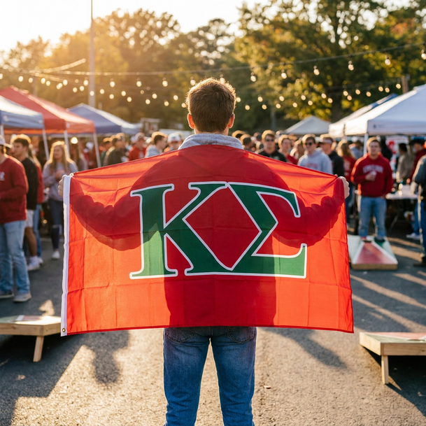 Kappa Sigma Big Greek Letter Flag