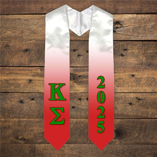  Kappa Sigma Extra Fancy Greek Graduation Stole W Year 