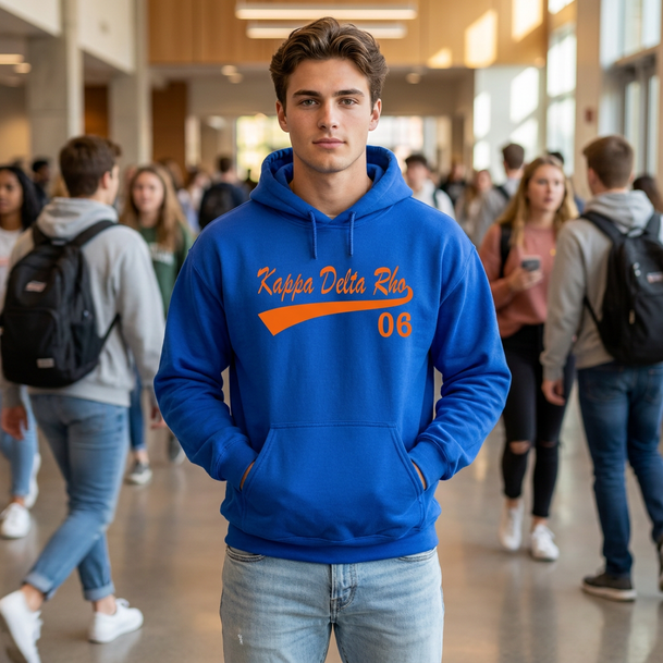 Kappa Delta Rho Tail Hoodie