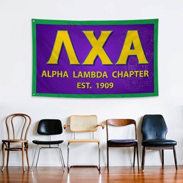 Lambda Chi Alpha 3 x 5 Flag