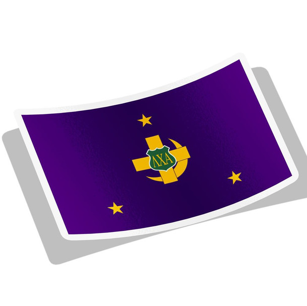 Lambda Chi Alpha Flag Decal Sticker