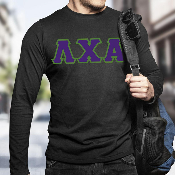  Lambda Chi Alpha Lettered Long Sleeve Shirt 