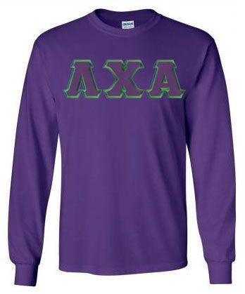  DISCOUNT Lambda Chi Alpha Lettered Long sleeve 
