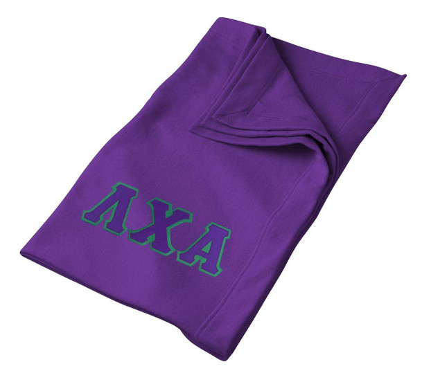  DISCOUNT-Lambda Chi Alpha Twill Sweatshirt Blanket 