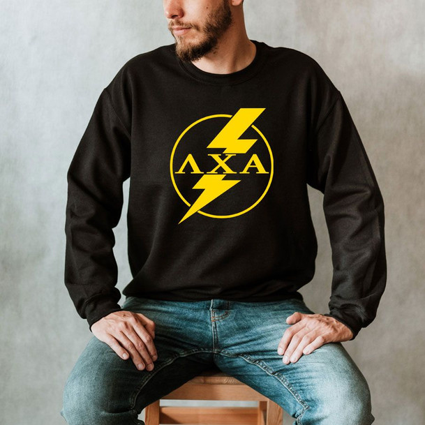 Lambda Chi Alpha Lightning Crew Sweatshirt