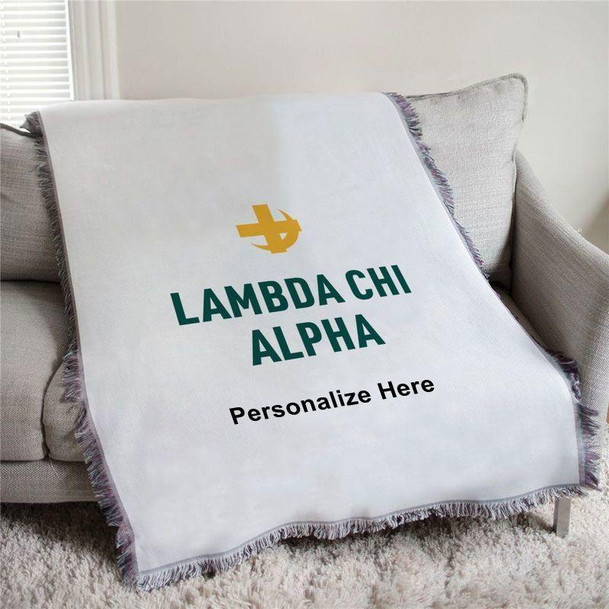  Lambda Chi Alpha Logo Afghan Blanket Throw 