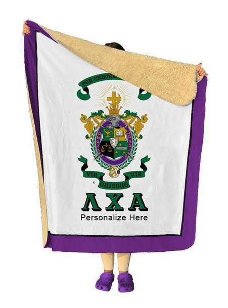  Lambda Chi Alpha Sherpa Lap Blanket 