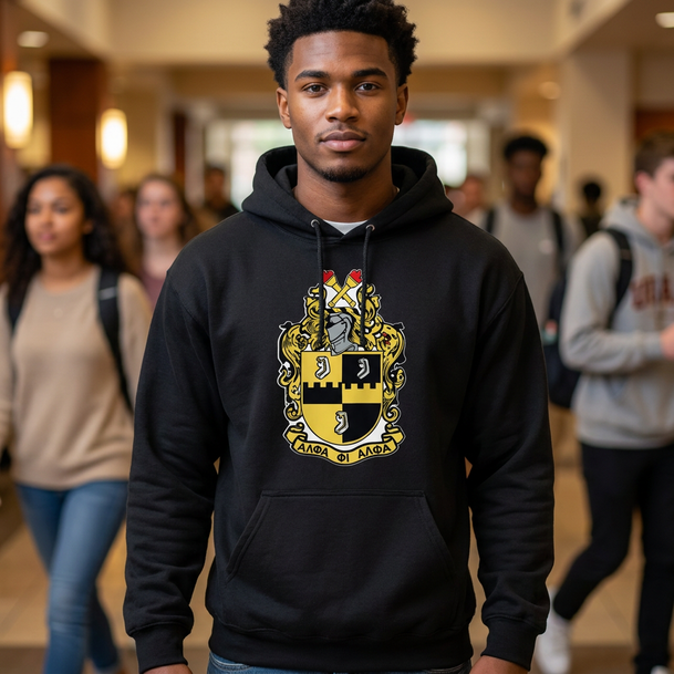 DISCOUNT- Divine 9 Crest Hoodie