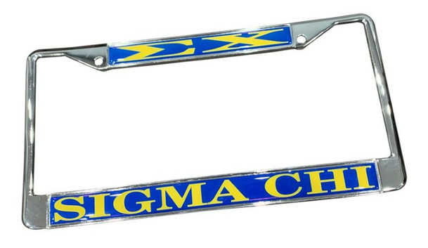 Sigma Chi License Plate Frame