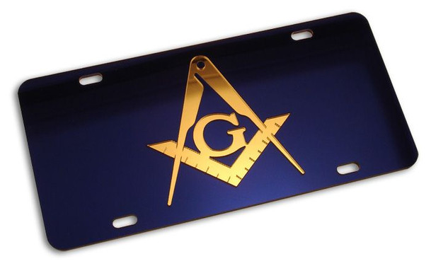 Mason / Freemason License Plate Cover