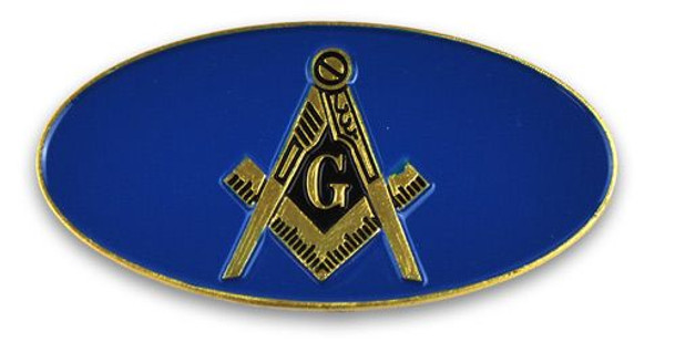 Mason / Freemason Oval Car Badges