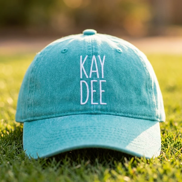 Pigment Dyed Sorority Mod Nickname Baseball Cap