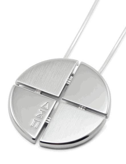 TCS Delta Sigma Pi Circular Pendant 