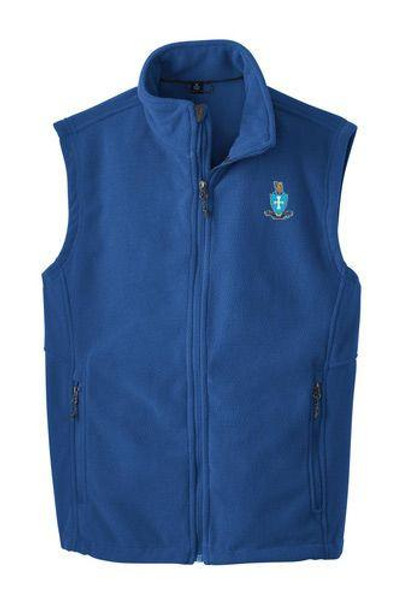  Sigma Chi Crest - Shield Fleece Vest 