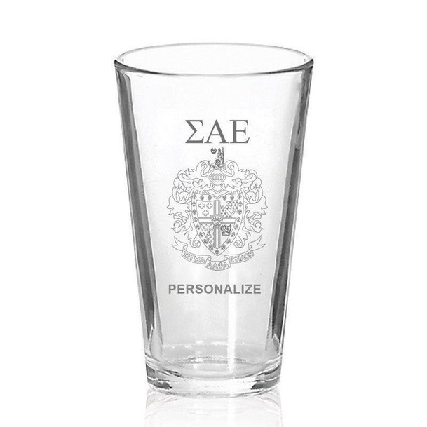 Sigma Alpha Epsilon Mixing Glass