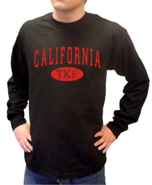  Tau Kappa Epsilon State Long Sleeve Shirts 