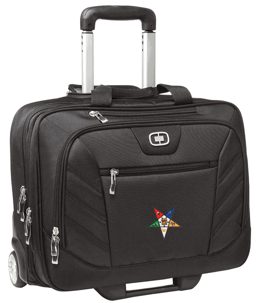 DISCOUNT-OES Order Of Eastern Star Ogio Lucin Wheeled Briefcase