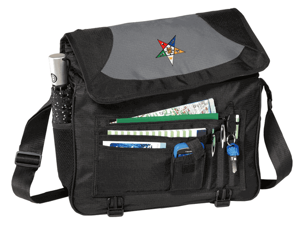  DISCOUNT-OES Order Of Eastern Star Midcity Messenger Bag 