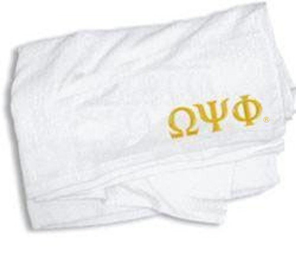  Omega Psi Phi Towel - 35 in. by 60 in. 