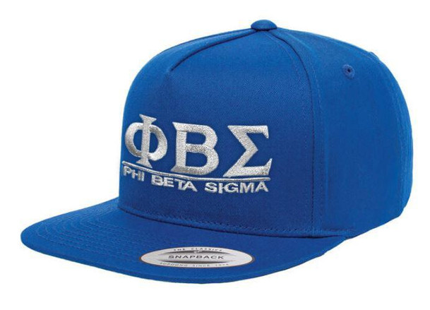  Phi Beta Sigma Flatbill Snapback Hats Original 