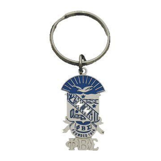  Phi Beta Sigma Shield Key Chain 