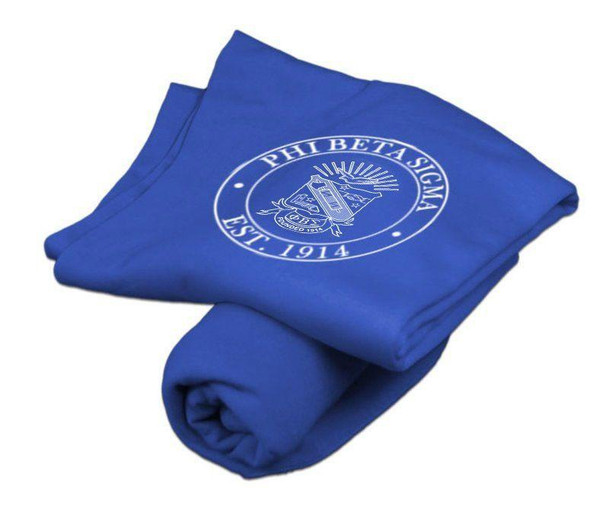  Phi Beta Sigma Sweatshirt Blanket 