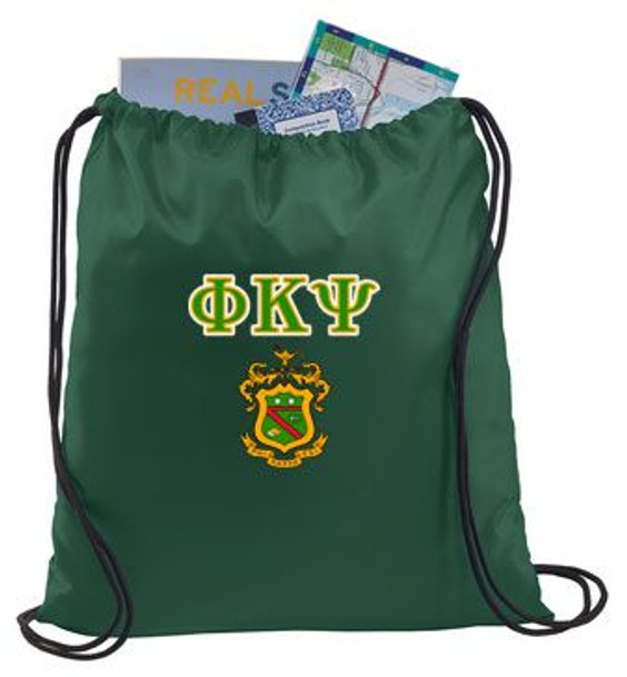 Phi Kappa Psi Crest - Shield Cinch Sack