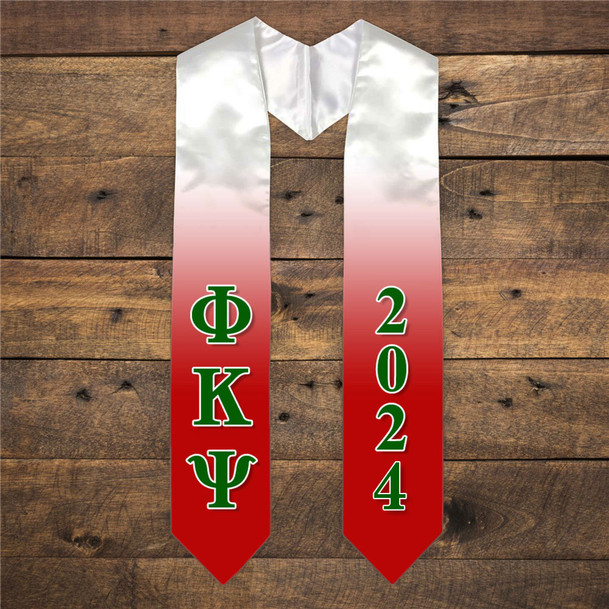 Phi Kappa Psi Extra Fancy Greek Graduation Stole W Year