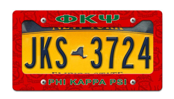 Phi Kappa Psi License Plate Frame