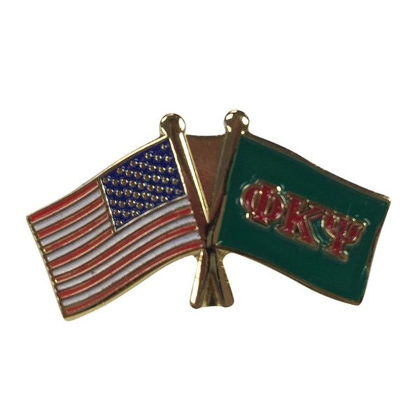 Phi Kappa Psi USA Flag Lapel Pin