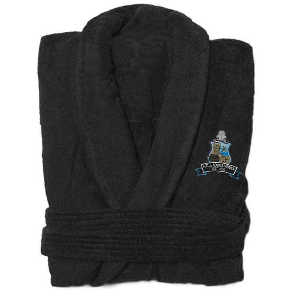 DISCOUNT-Phi Kappa Sigma Crest - Shield Bathrobe