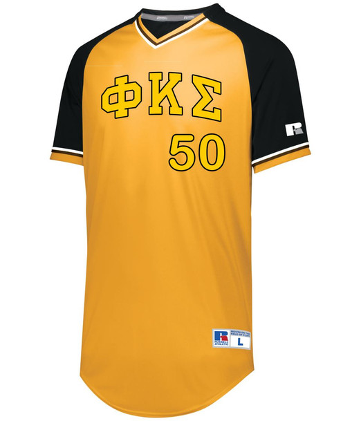 Phi Kappa Sigma Classic V-Neck Baseball Jersey