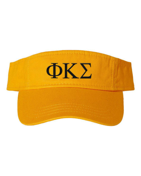 Phi Kappa Sigma Greek Letter Visor 