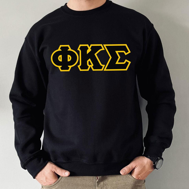  Phi Kappa Sigma Custom Twill Crewneck Sweatshirt 