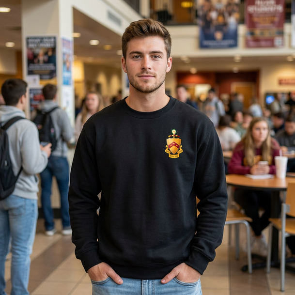 DISCOUNT-Phi Kappa Tau World Famous Crest - Shield Crewneck Sweatshirt - Best Value