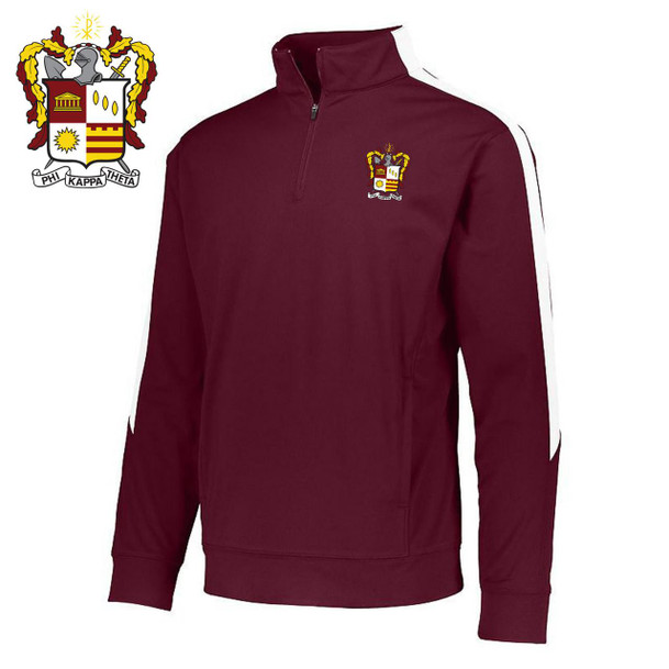  DISCOUNT-Phi Kappa Theta-  World Famous Greek Crest - Shield Medalist Pullover 
