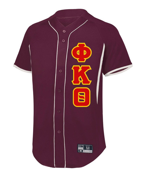 Phi Kappa Theta Lettered Baseball Jersey