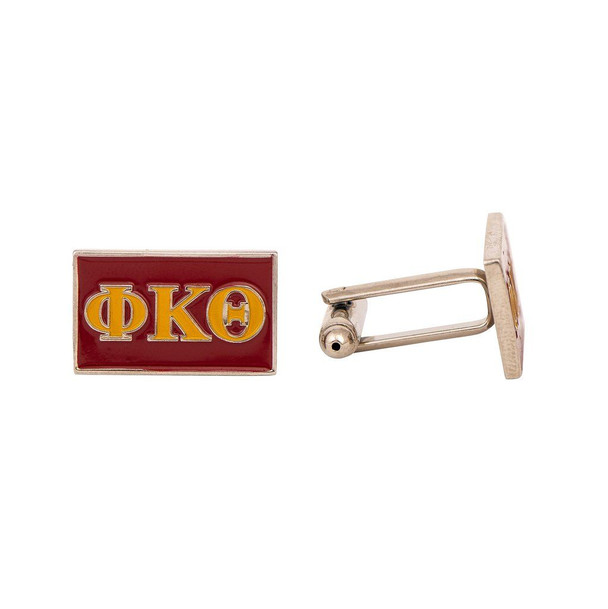 Phi Kappa Theta Rectangle Cuff Links