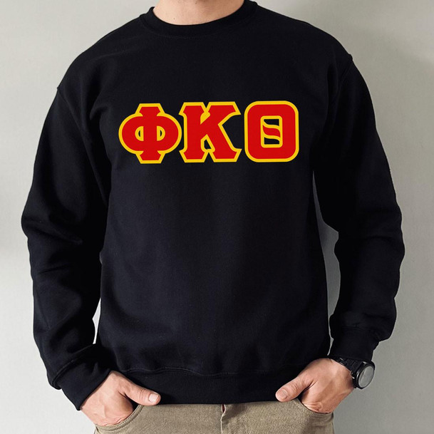  Phi Kappa Theta Custom Twill Crewneck Sweatshirt 