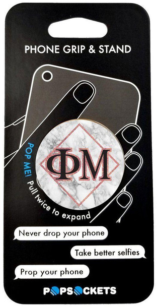 Sorority Shop Phi Mu Diamond Pop Socket 