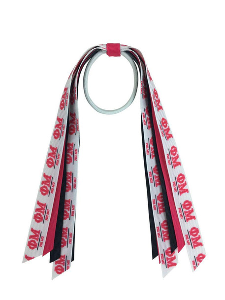  Phi Mu Mini Streamer Bow 