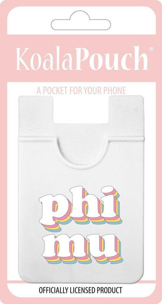 Sorority Shop Phi Mu Retro Koala Pouch 