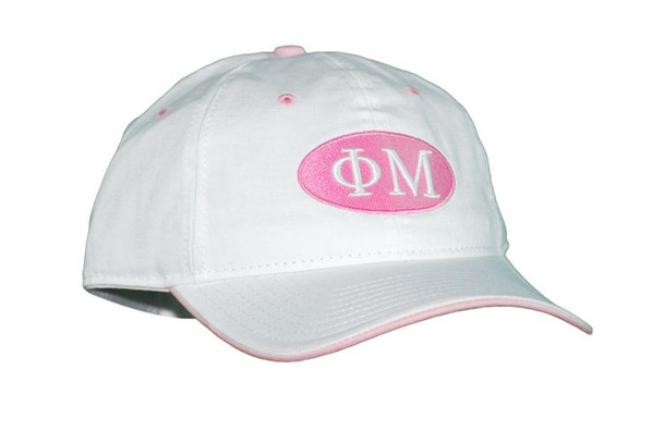 Phi Mu Throwback Oval Game Hat