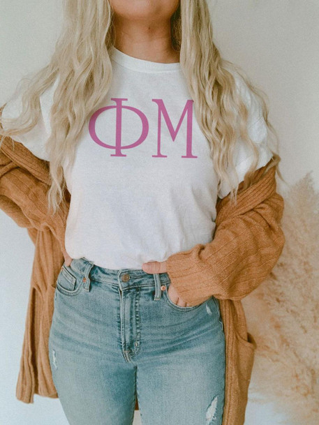  Phi Mu University Greek T-Shirts 