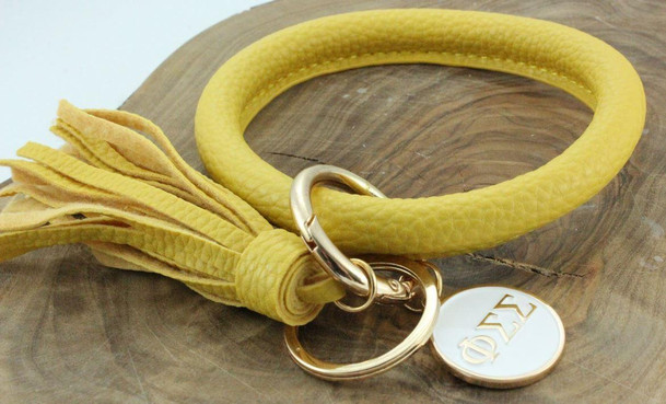 Sorority Shop Phi Sigma Sigma Bangle Keychain 