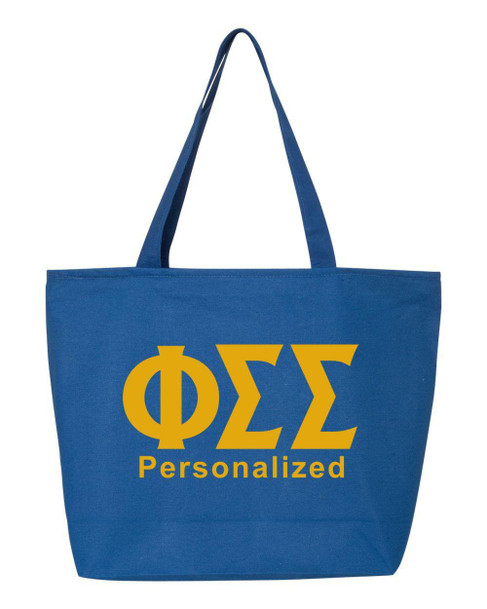  Phi Sigma Sigma Design Your Own Tote Bag 